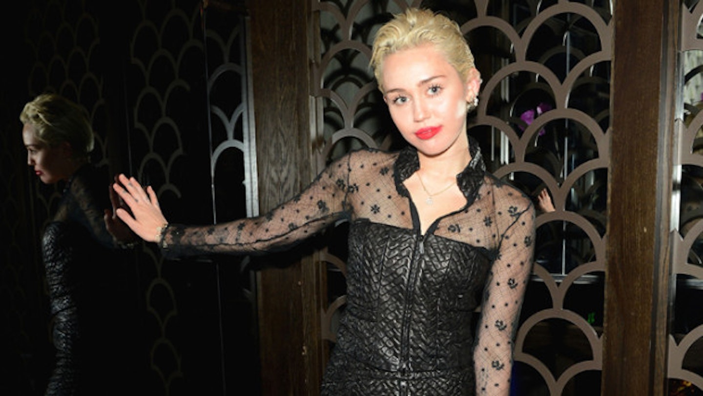 Miley Cyrus Takes Aim At Taylor Swift, Says Tits Better Than Violence