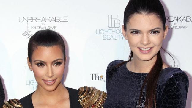 Kim Kardashian and little sister Kendall Jenner defend their body