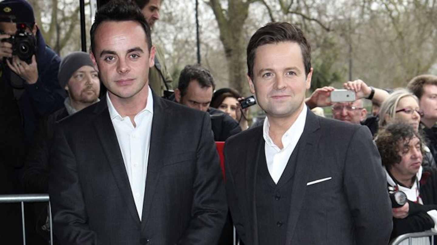 Ant with TV partner Dec