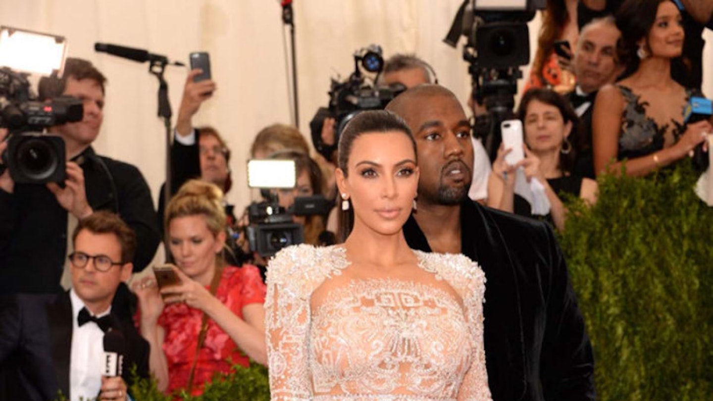 Kim Kardashian in Roberto Cavalli by Peter Dundas - Met Gala 2015