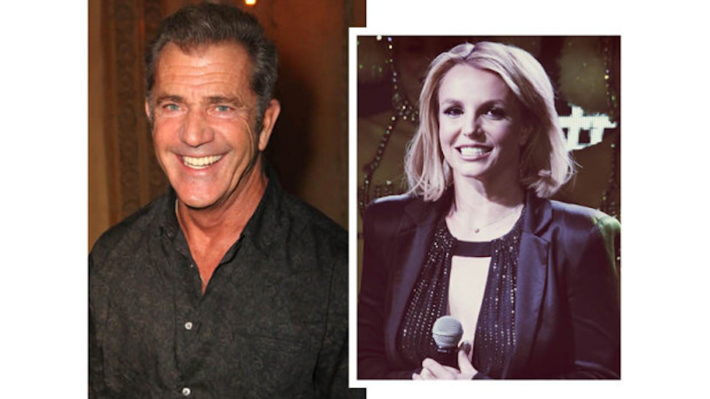 Mel Gibson and Britney Spears