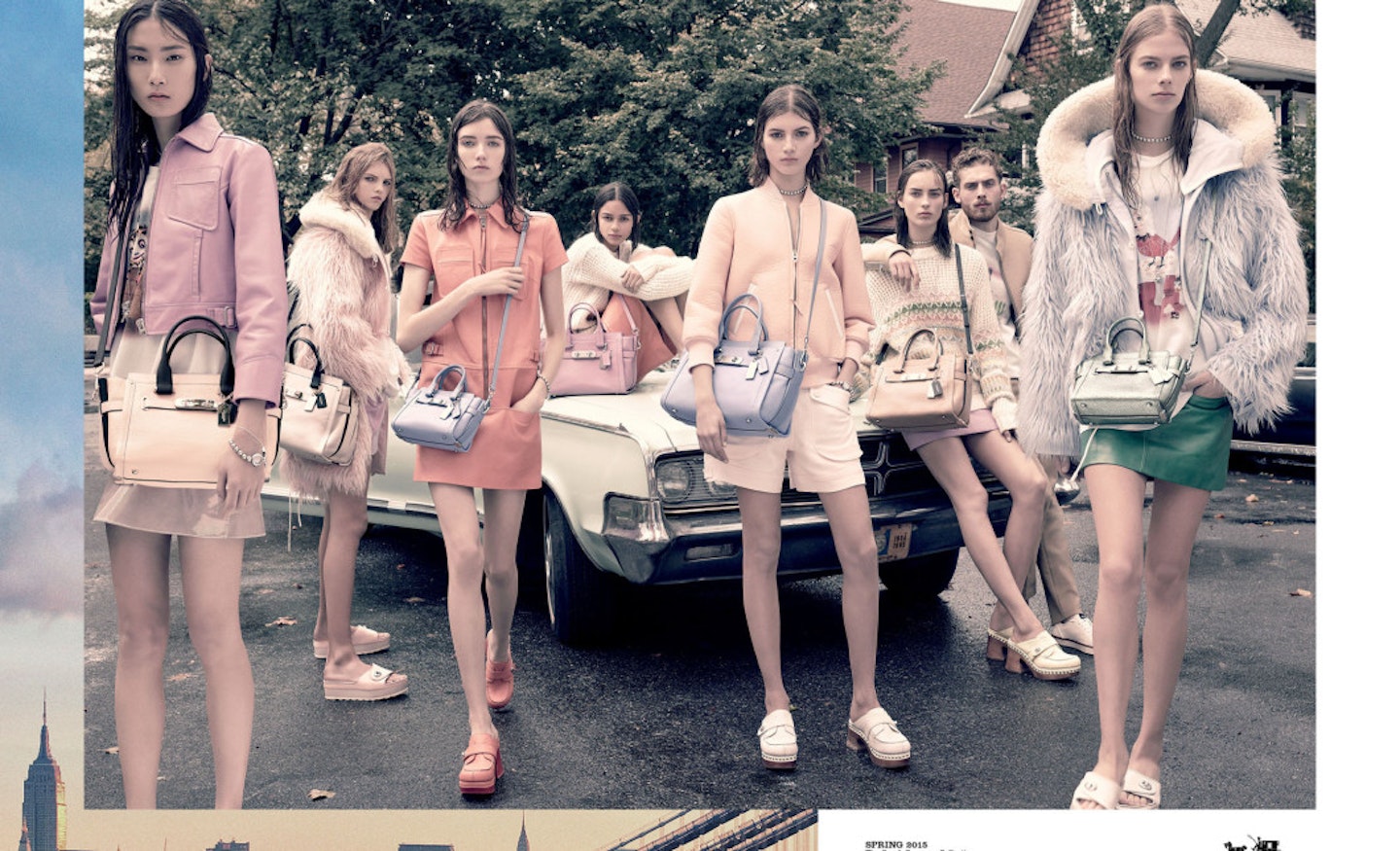 Natasha Poly is a 70s Dream in Emilio Pucci's Spring 2015 Ads