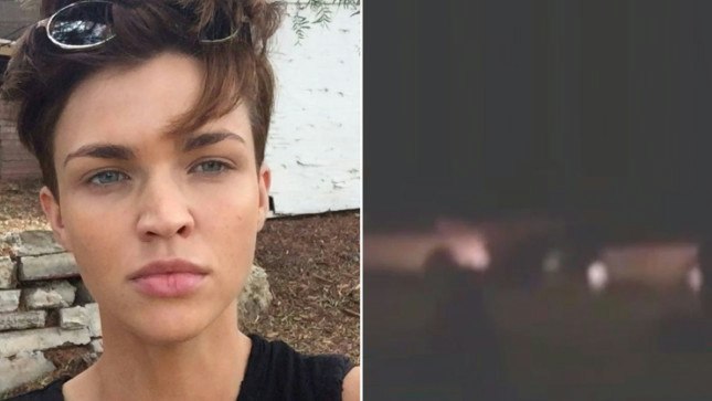 Ruby Rose Rapper Gun OITNB’s Ruby Rose takes to Twitter in terror: ‘There is a gunman in my ...