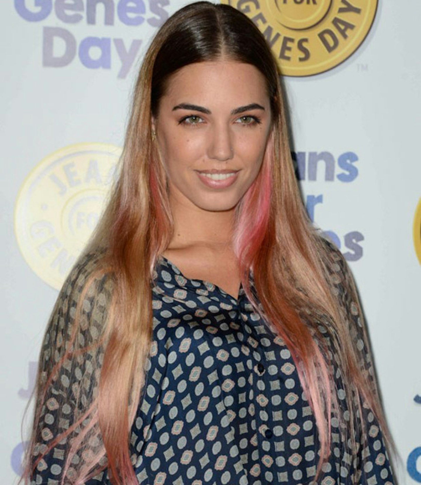 Amber le Bon's candy pink wash