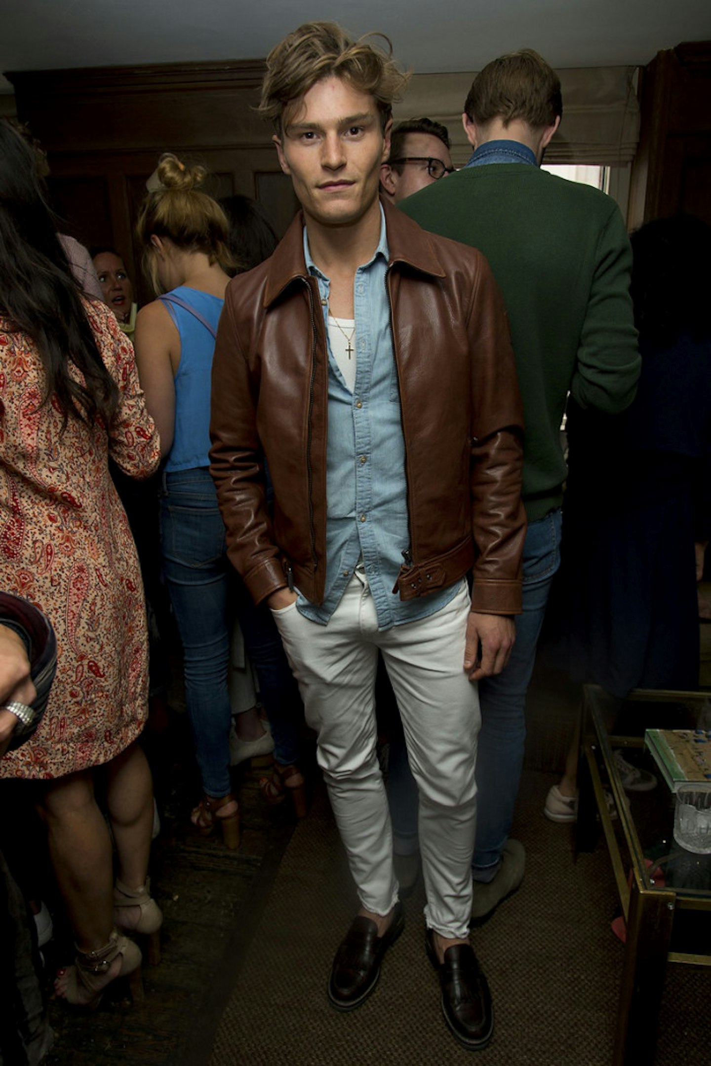 OLIVER CHESHIRE at the So Miami event during LCM at Soho House