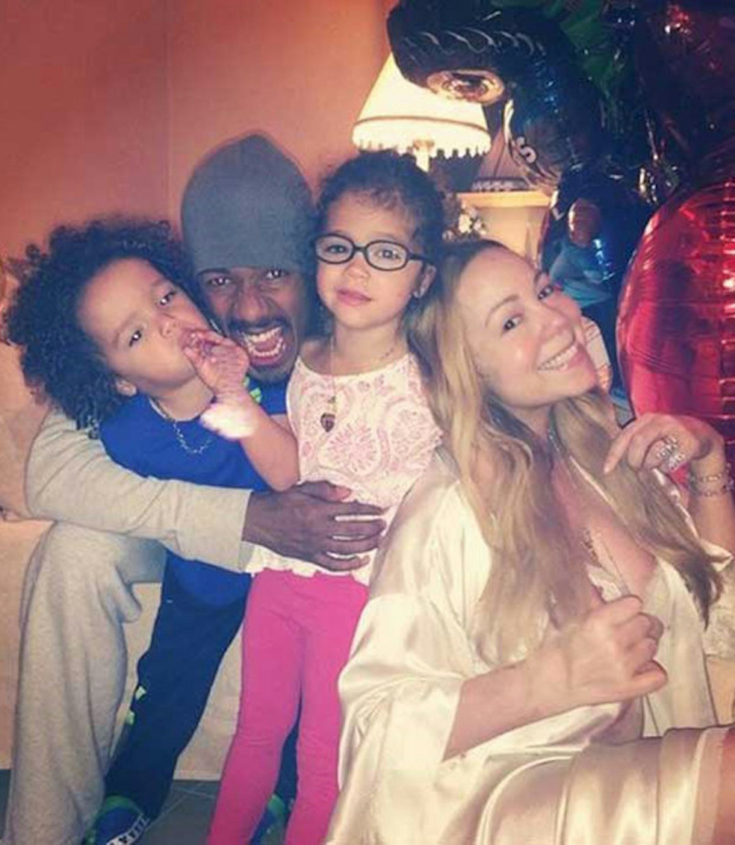 Mariah Carey, Nick Cannon and their kids