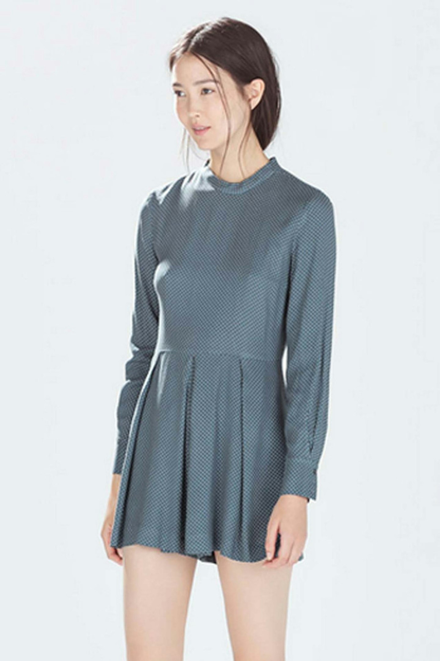 19. Blue tie-back playsuit, £29.99, Zara