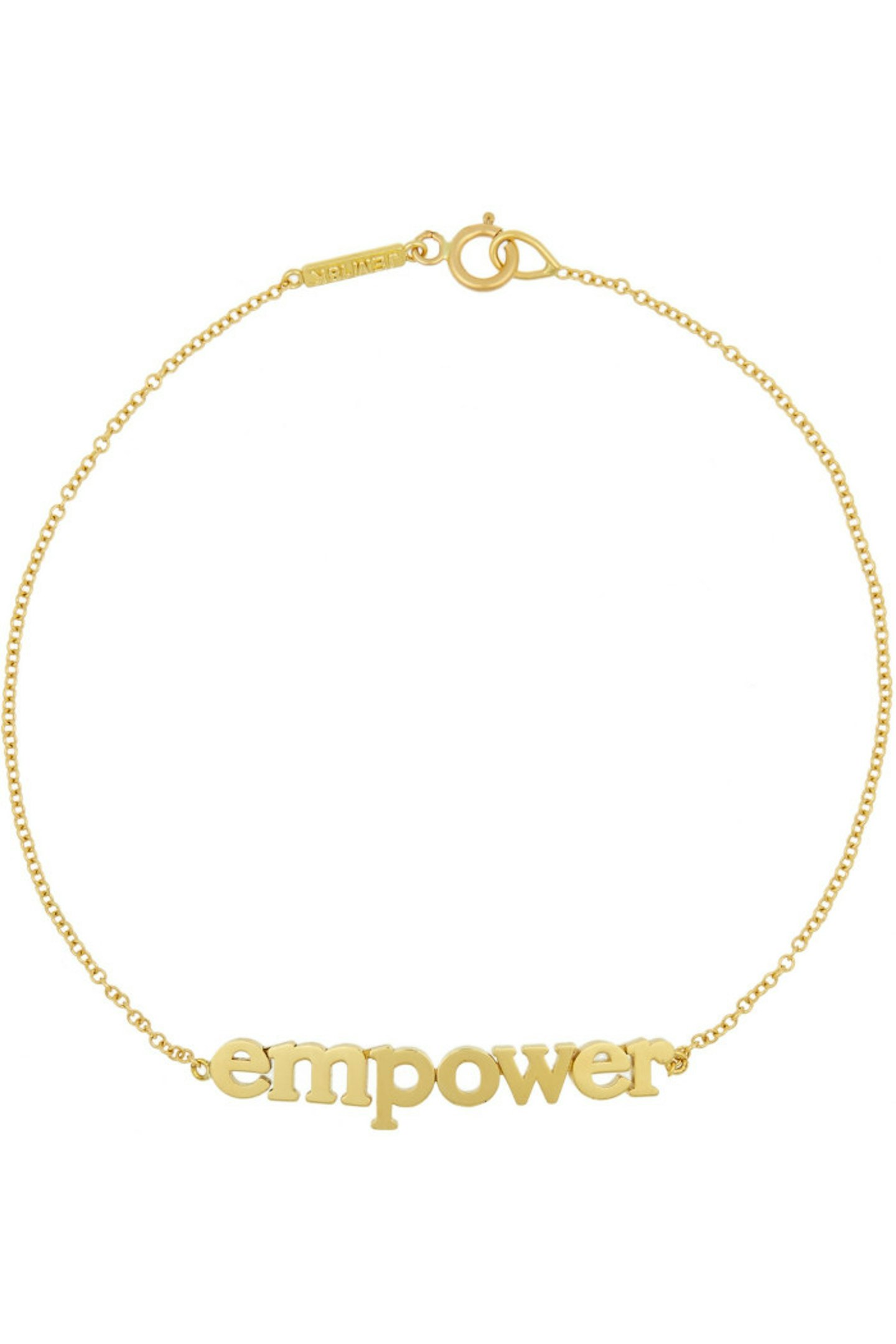 567434_Jennifer Meyer empower bracelet £620 NET-A-PORTER.COM