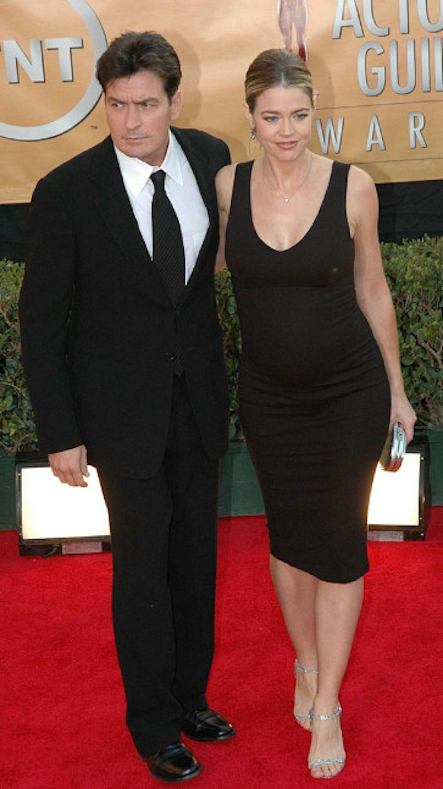 Charlie with ex wife Denise Richards