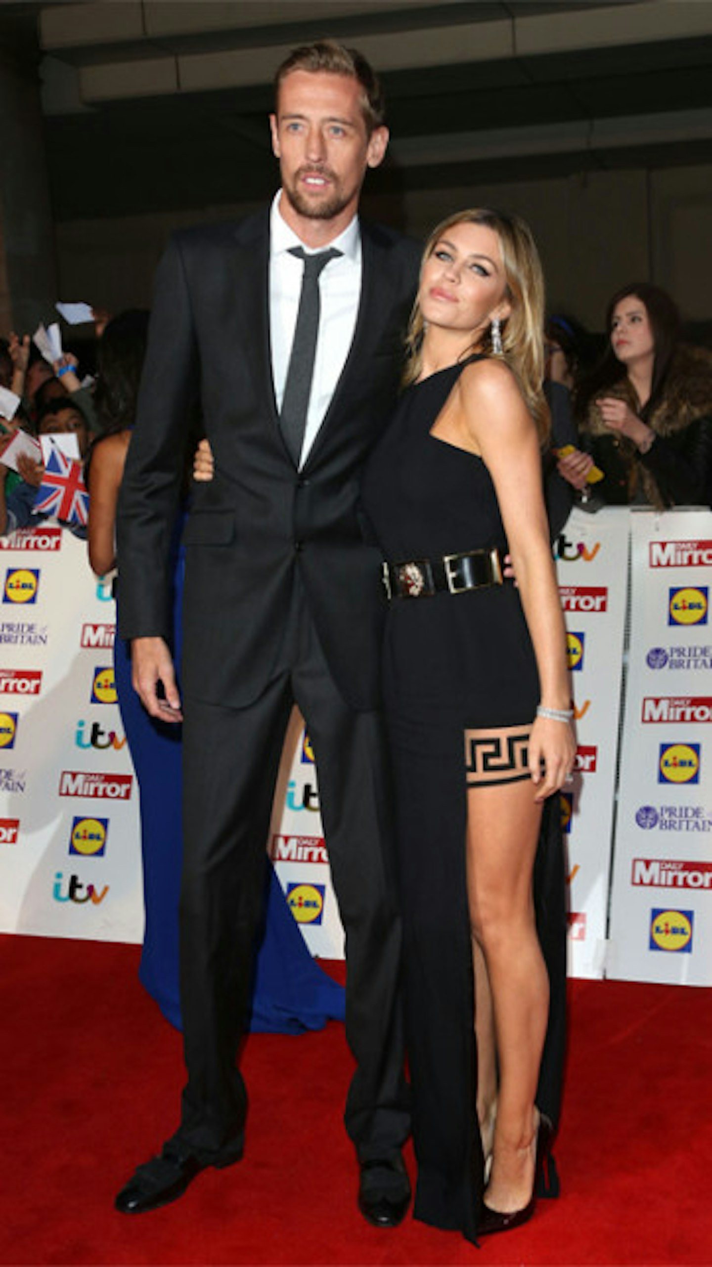 Abbey insists Peter's job had nothing to do with her attraction to him