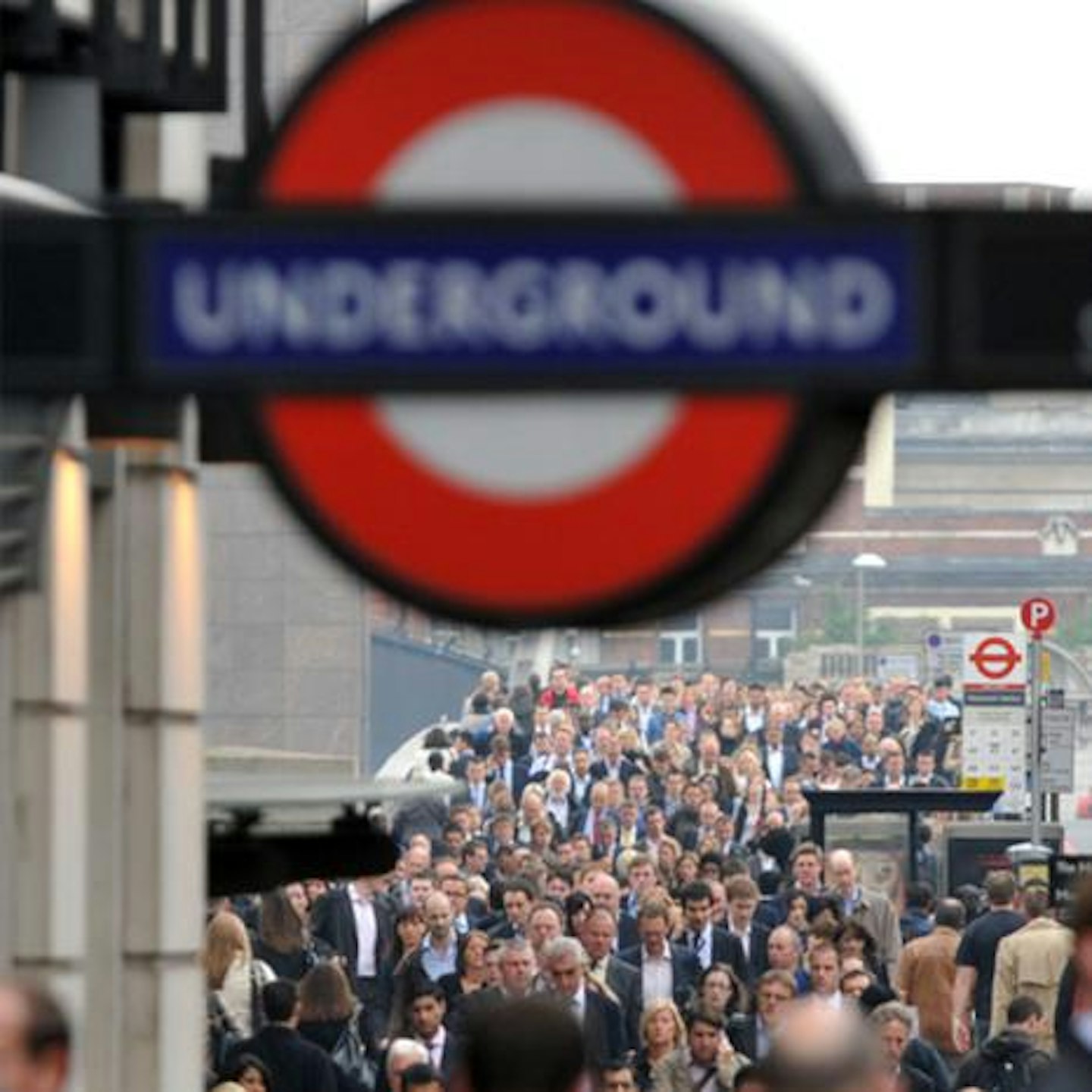Crowds in London