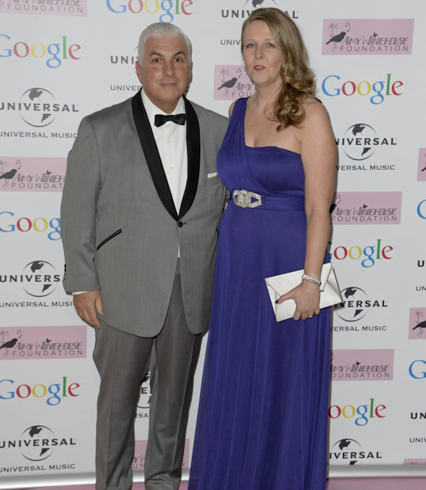 Amy's parents at The Amy Winehouse Foundation Ball