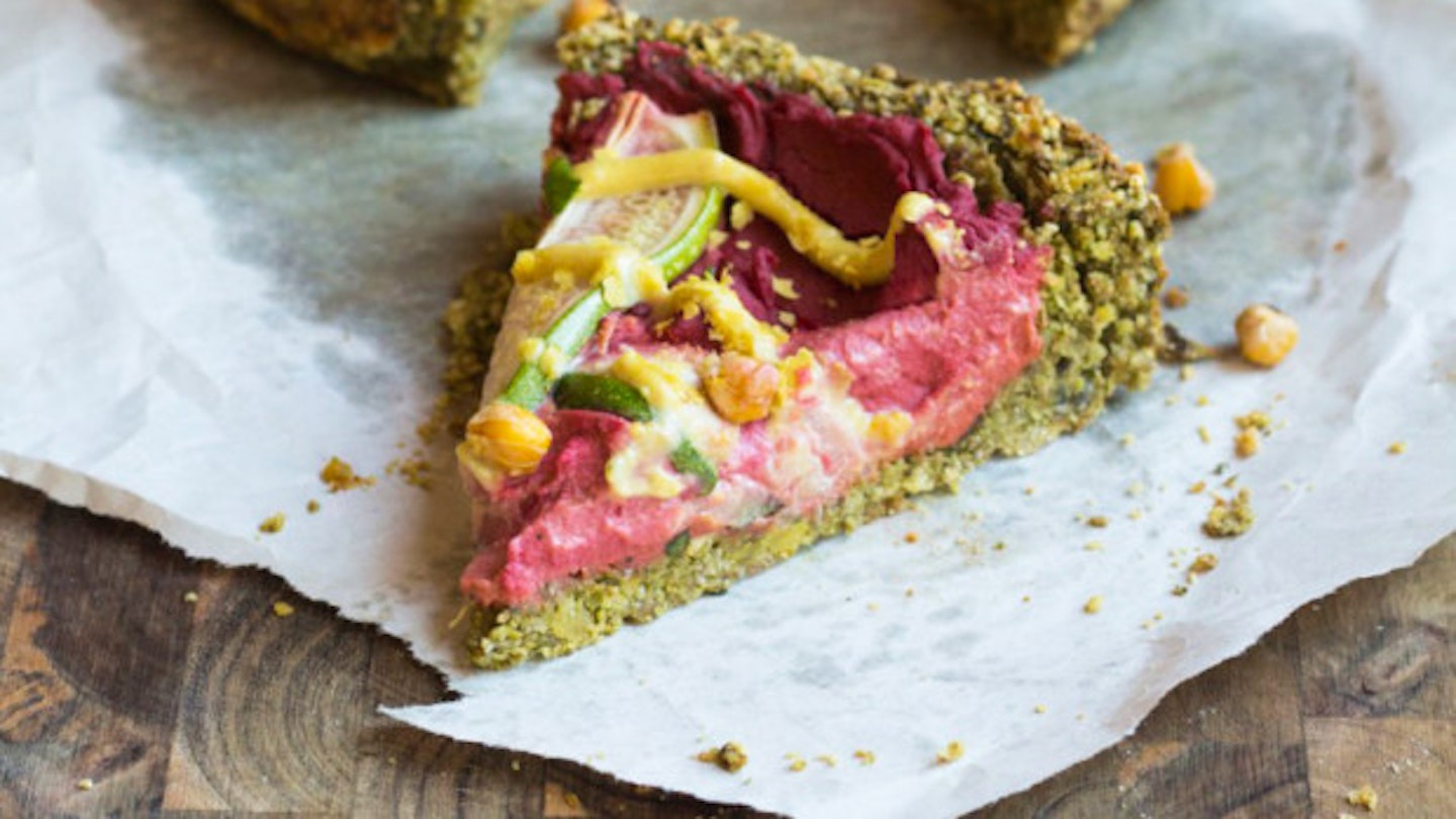 This Falafel Pizza Crust Recipe Actually Looks Pretty Tasty
