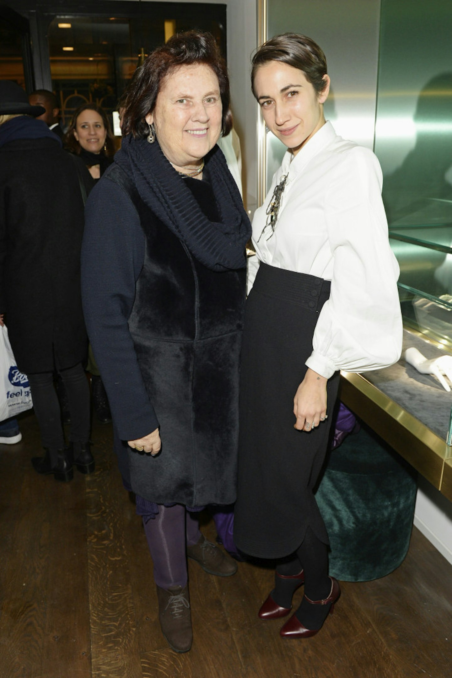 Suzy Menkes & Delfina Delettrez