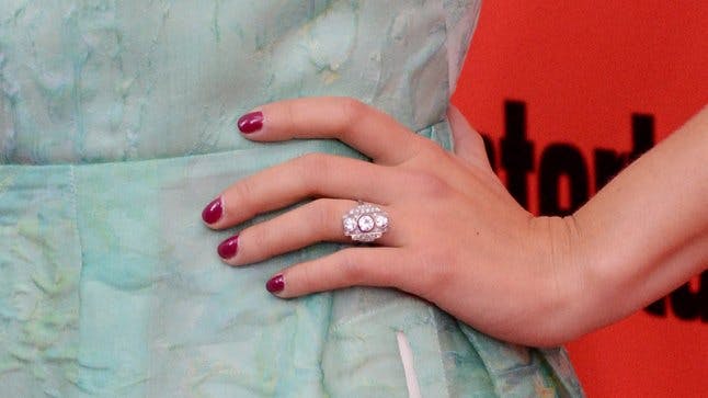 Cheryl cole clearance engagement ring