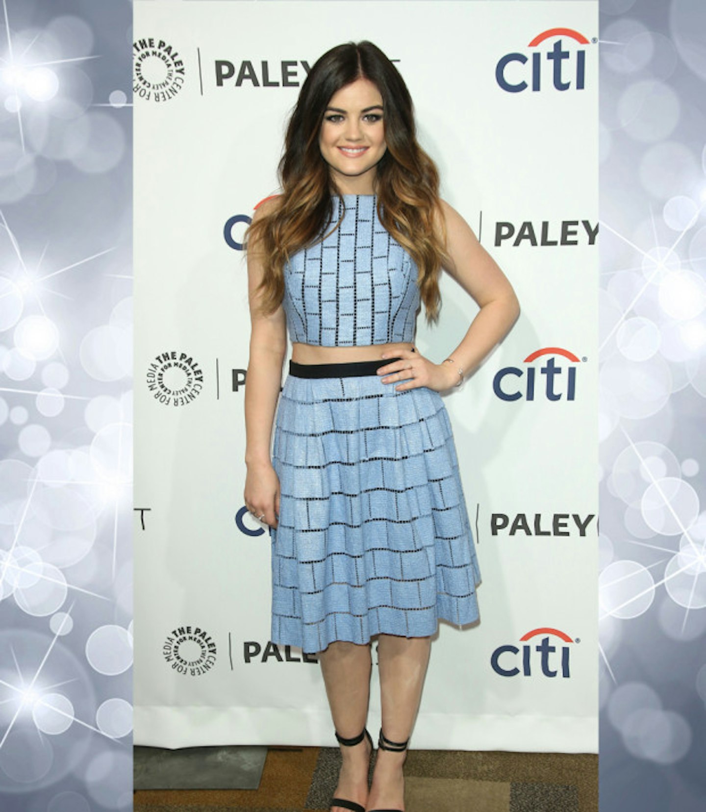 2015-style-icons-lucy-hale-pale-blue-brick-crop-top-skirt