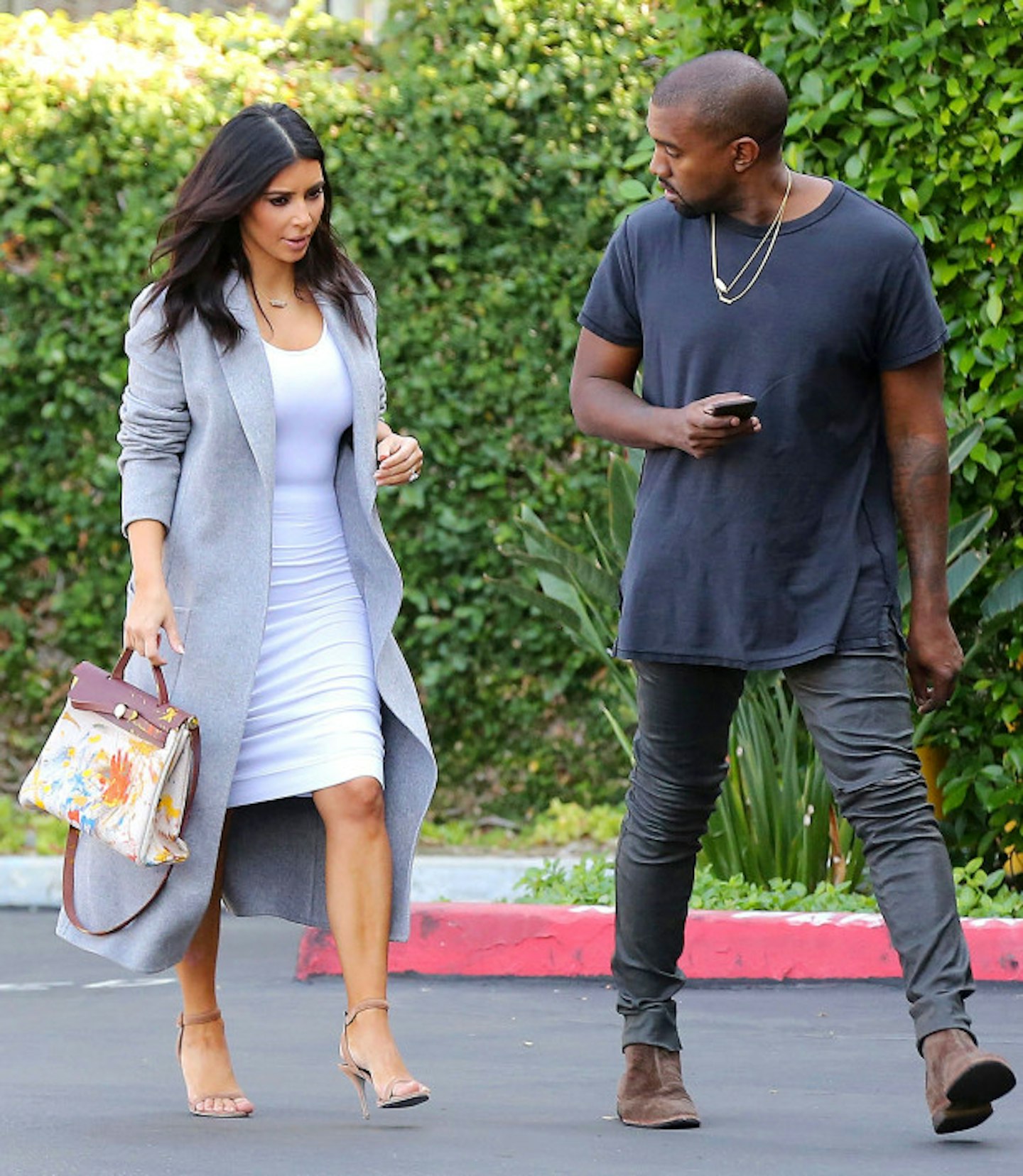 Tuesday: Kim and Kanye