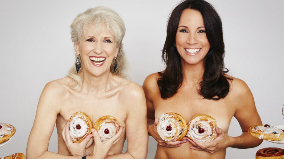 Loose Womens Andrea McLean and Anita Dobson pose naked for Calendar Girls shoot Entertainment %%channel_name%%