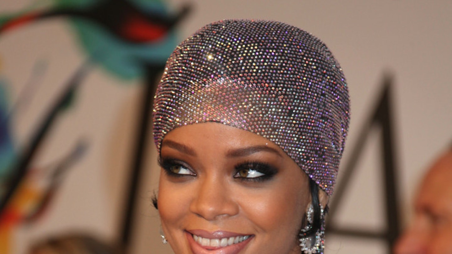 Rihanna at the CFDAs in 2014