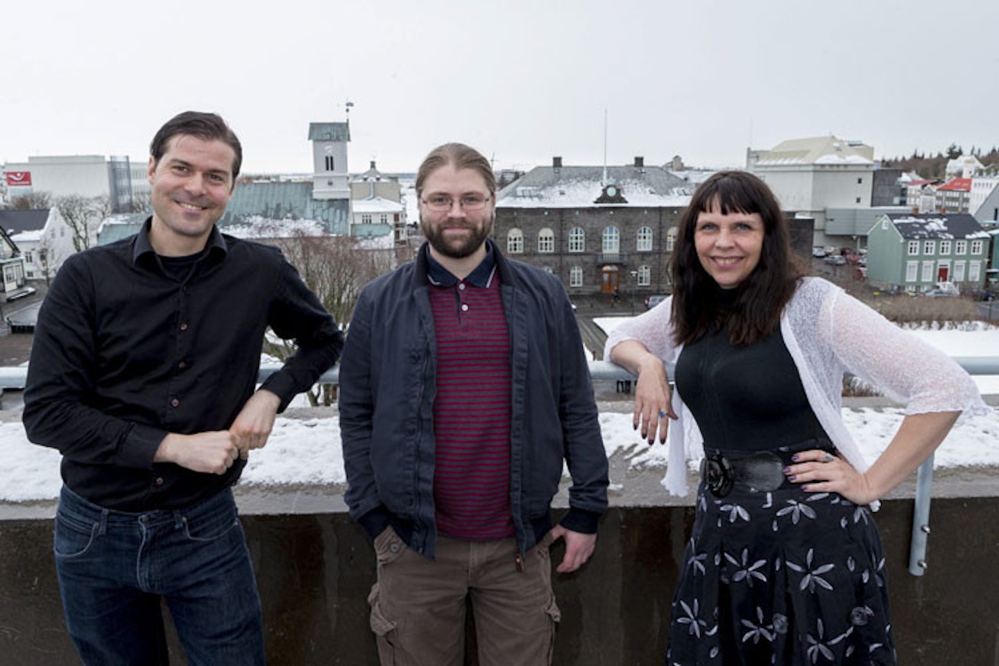 Iceland's Pirate Party members