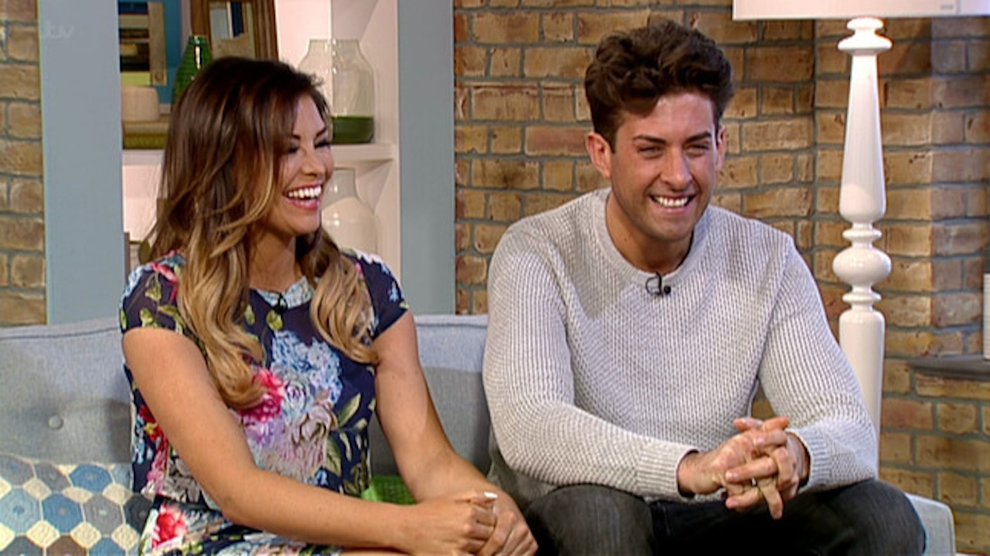 Arg appeared on This Morning with close friend and co-star Jessica Wright