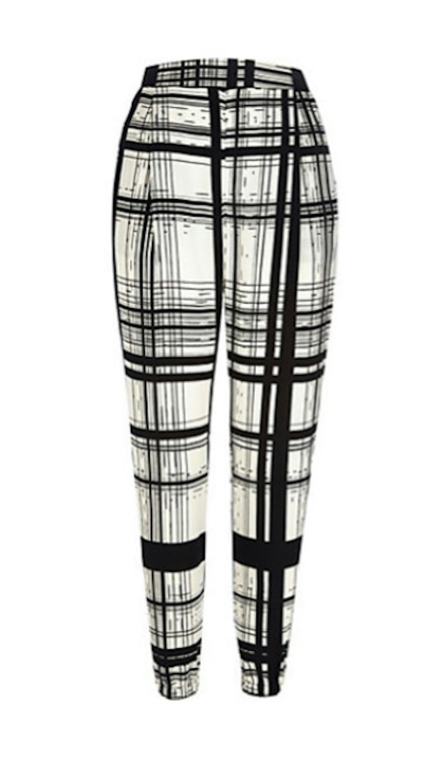 Cream Check Joggers £32 River Island
