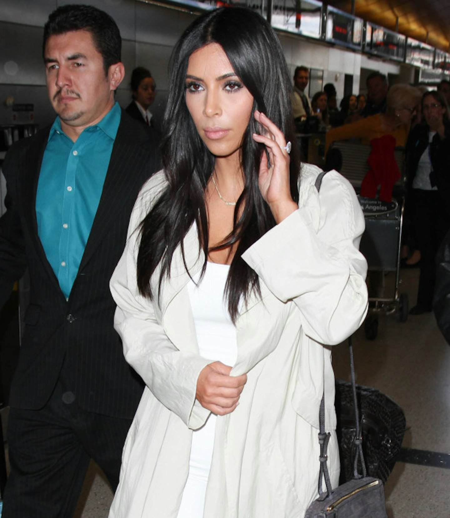 Parking spaces are now out of bounds for Kim K