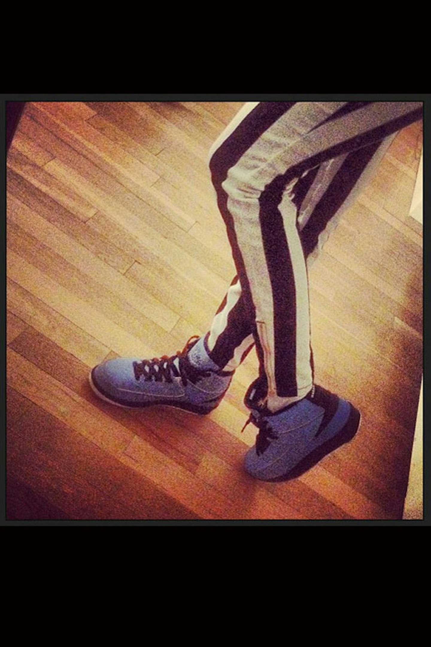 @CaraDelevingne: 'My first pair of Jordans! Thanks wifey @ritaora'