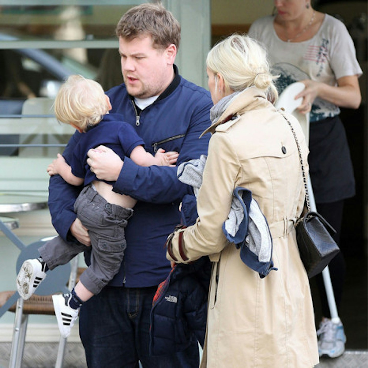 James, Julia and son Max