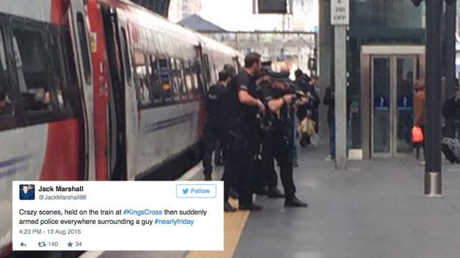 King’s Cross evacuation Armed police arrest man in highsecurity alert