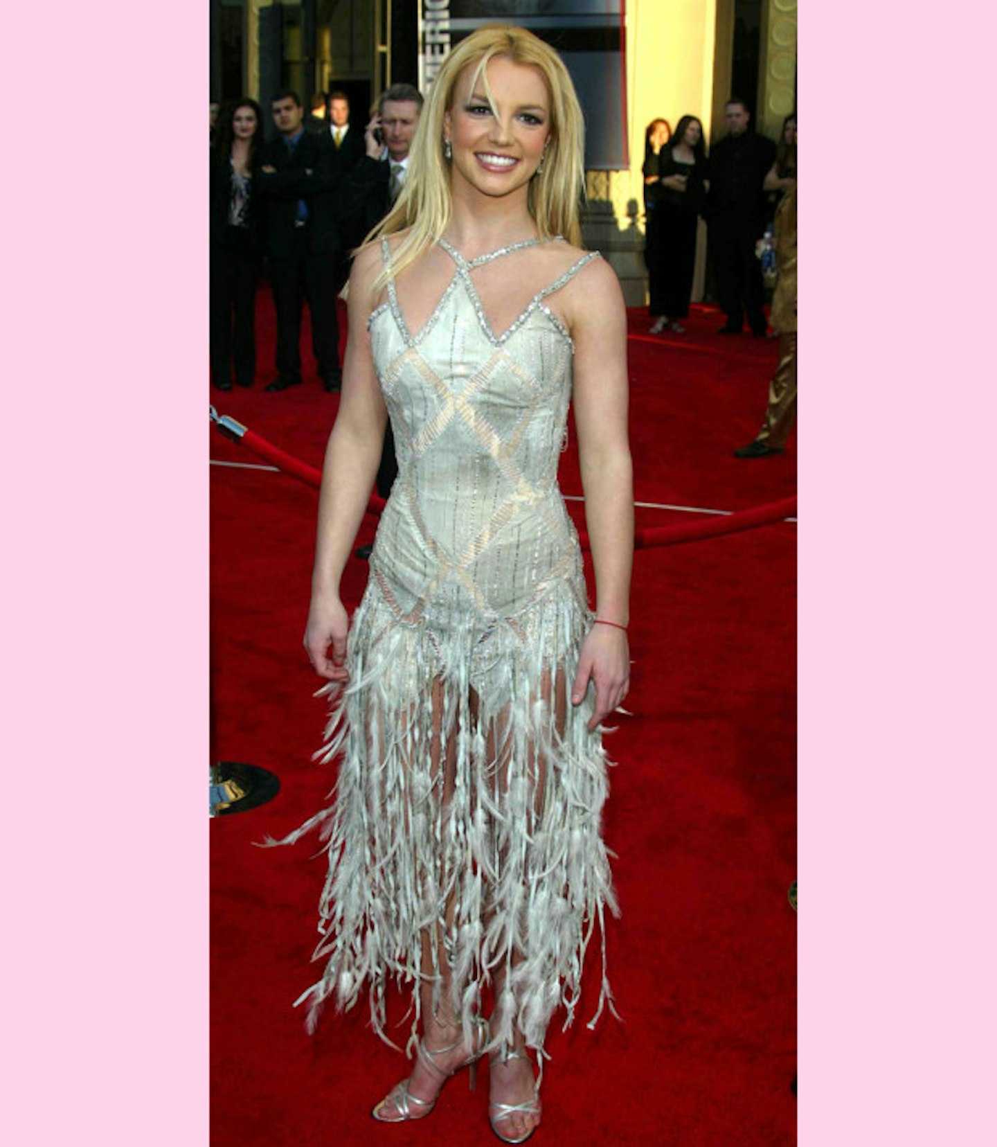 britney-spears-worst-outfits-feather-silver-dress