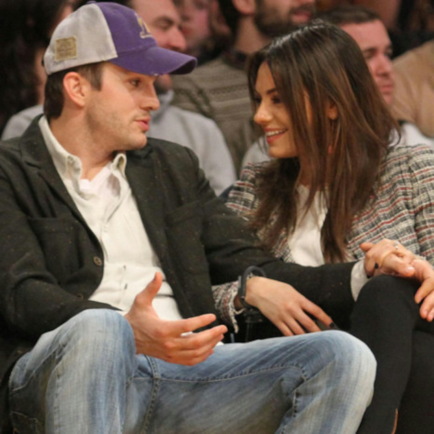 Mila gave birth to their first child last month