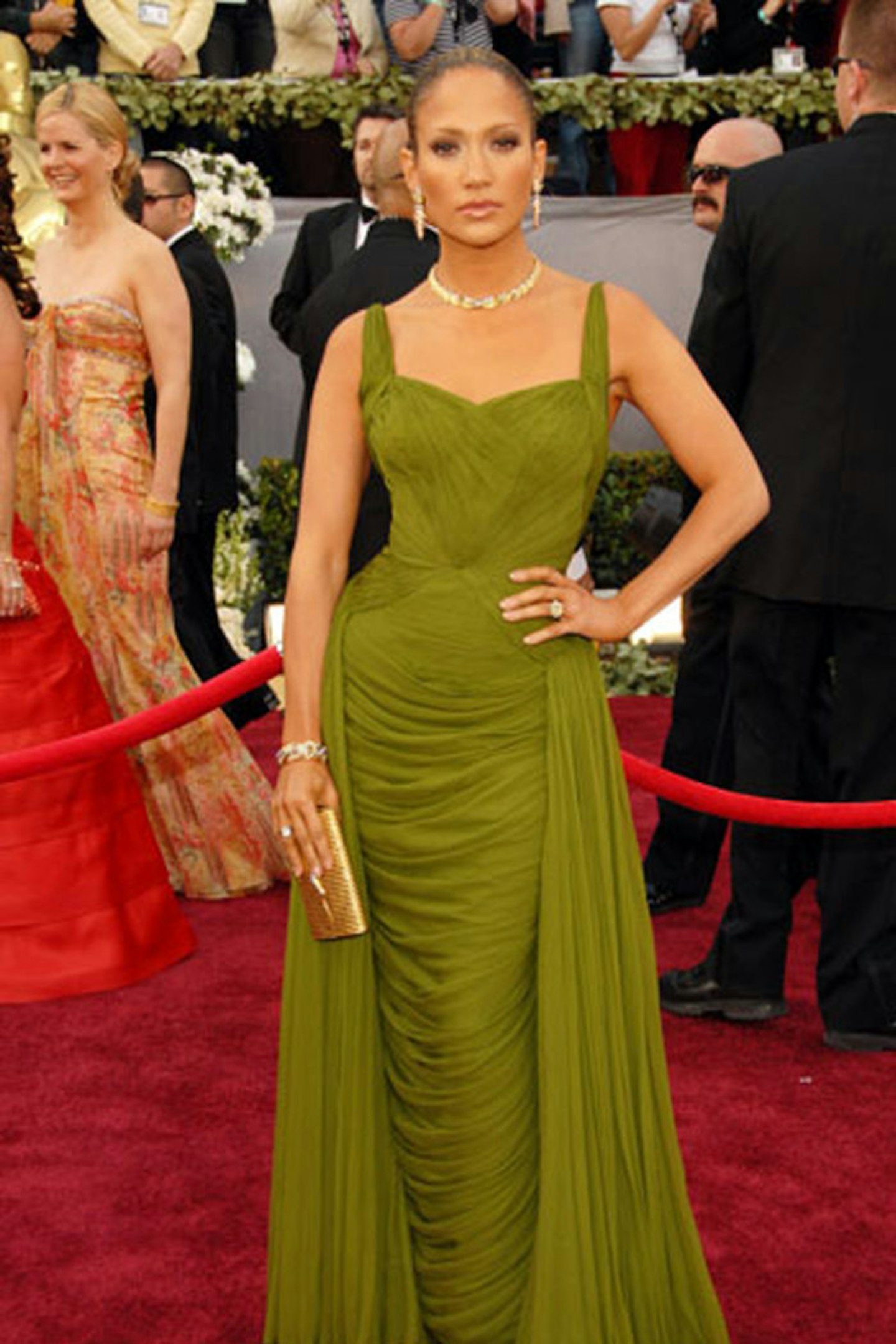 Jennifer Lopez in vintage by Rita Watnick at Lilly Et Cie Material