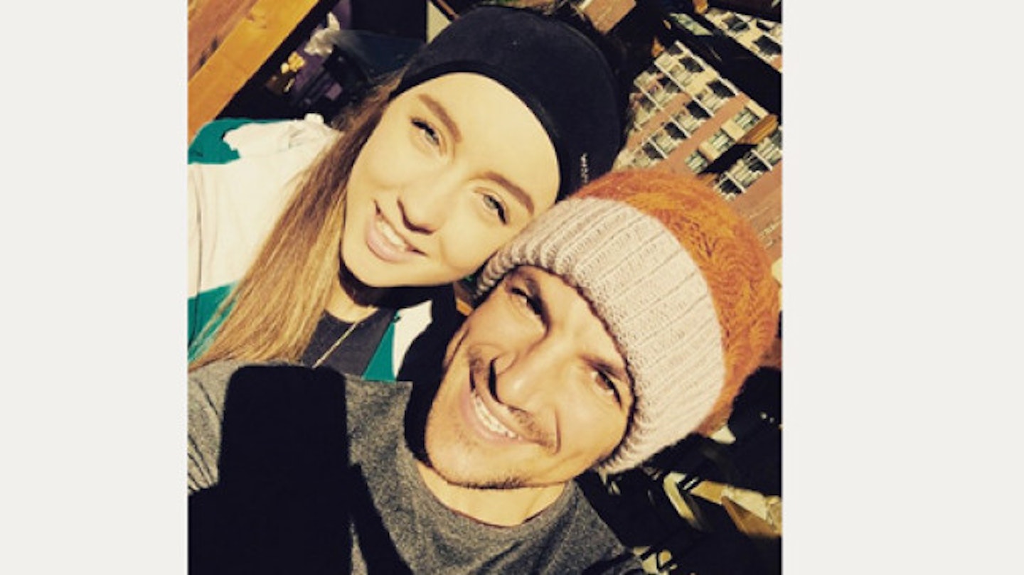 Pete and Emily ready for the slopes