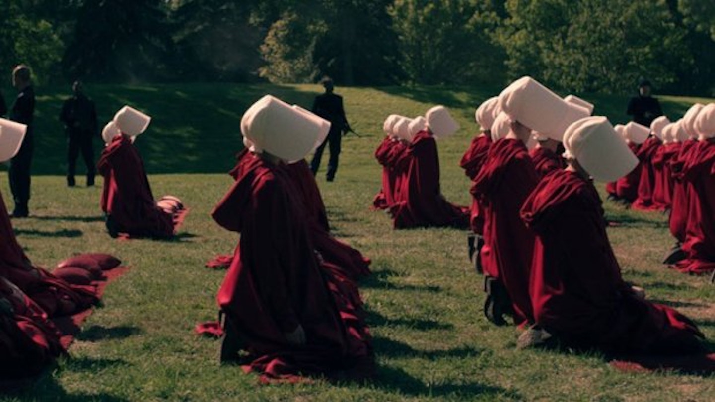 Irish Women Are Staging A Handmaid's Tale Pro-Choice Protest
