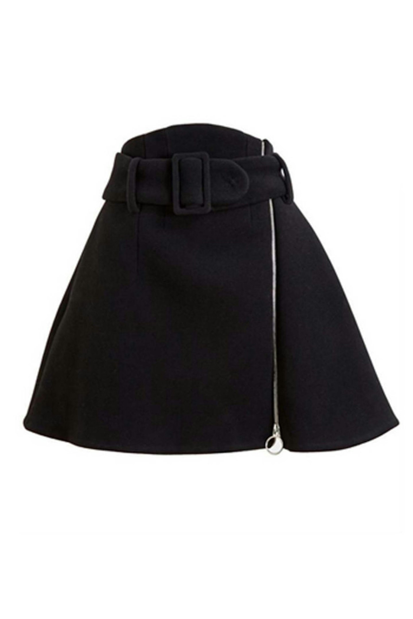 31. Black wool skirt, £360, Carven at Browns
