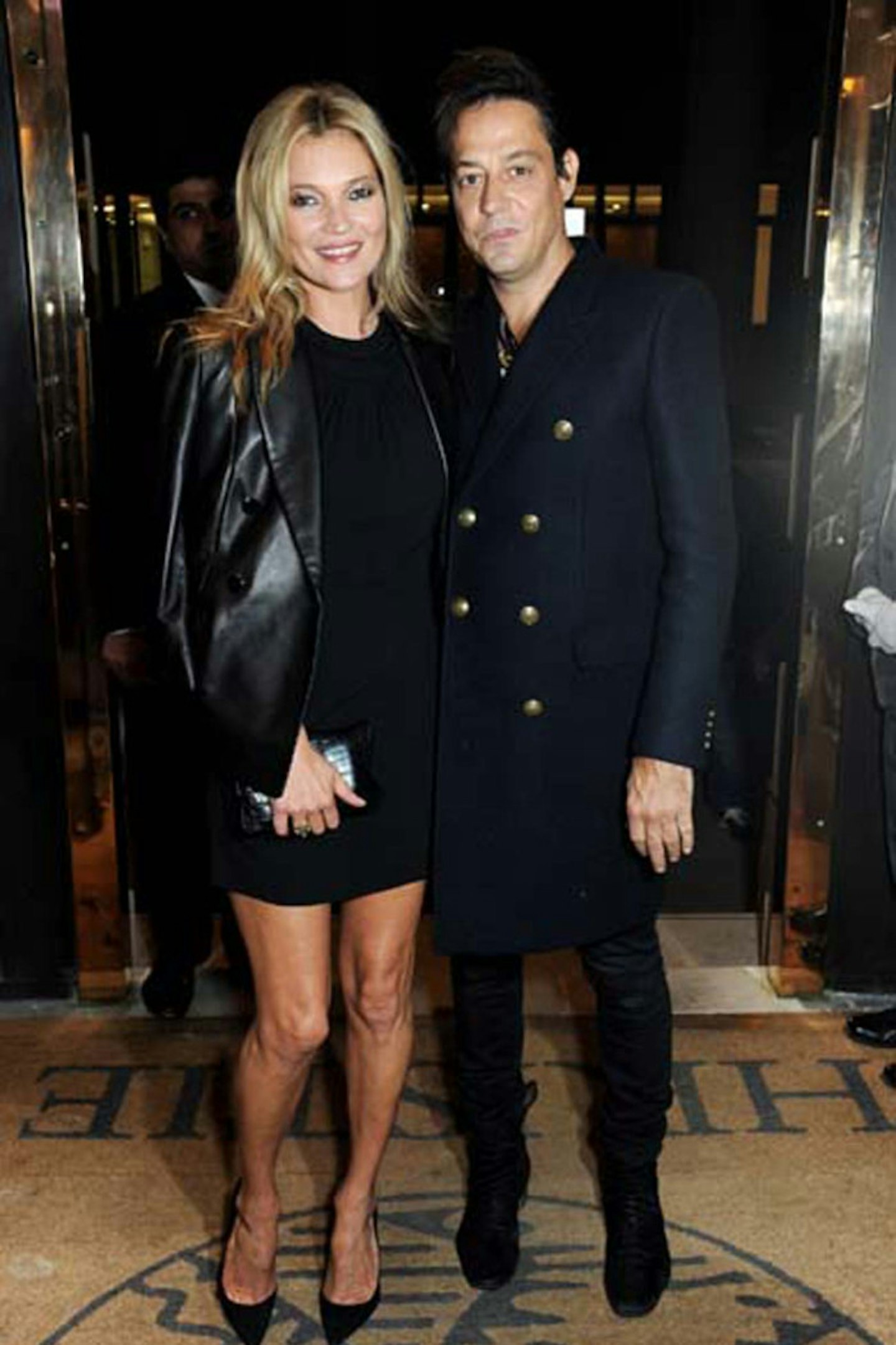 26-Kate Moss in Saint Laurent at Kate Moss Christie's auction private view, London - 20 September 2013