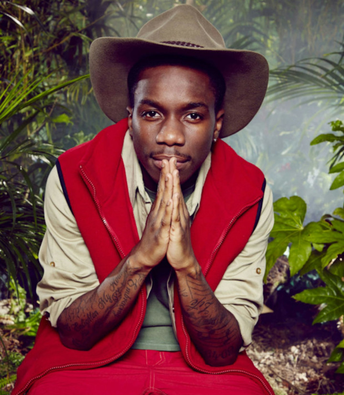 Michael Buerk tries his hand at rapping with help from I'm A Celebrity  campmate Tinchy Stryder