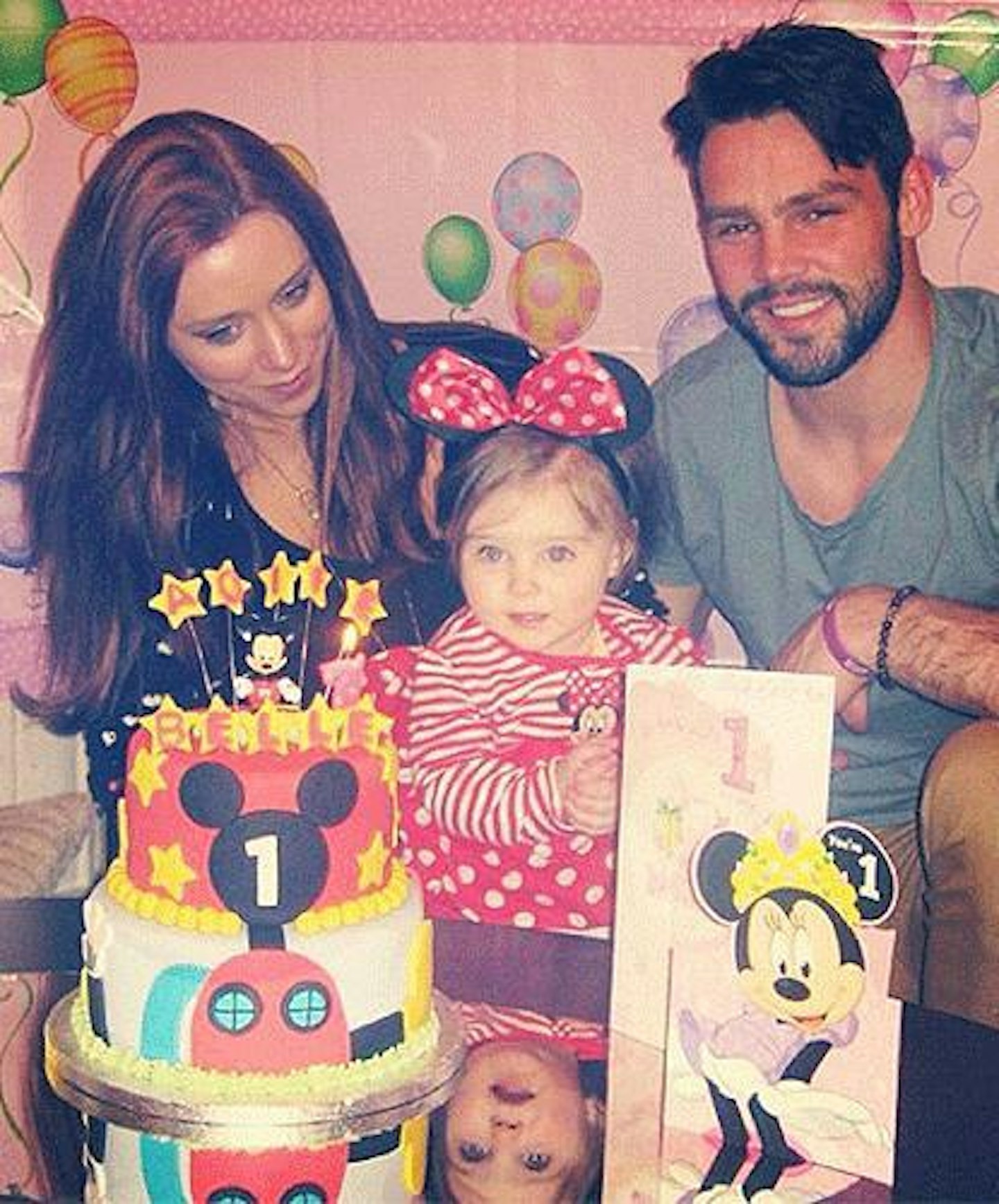 Una Healy tweeted this picture of her family