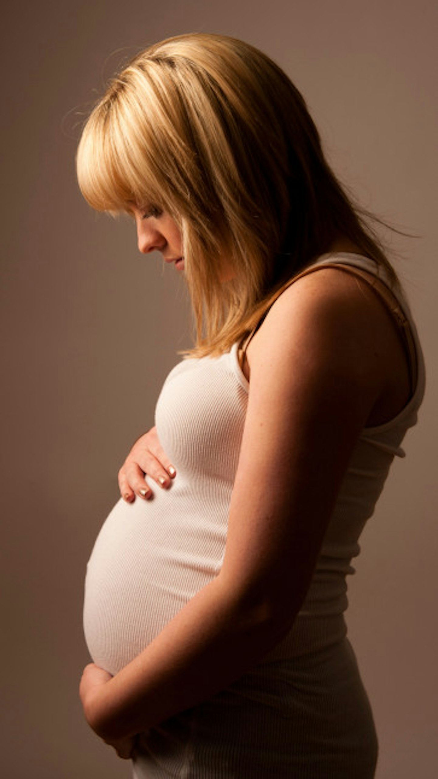 Social services have expressed 'concern' for the unborn child (stock images)