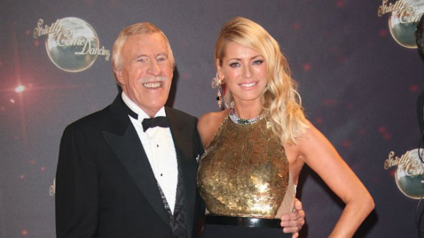 Bruce and his Strictly Co-presenter Tess Daly
