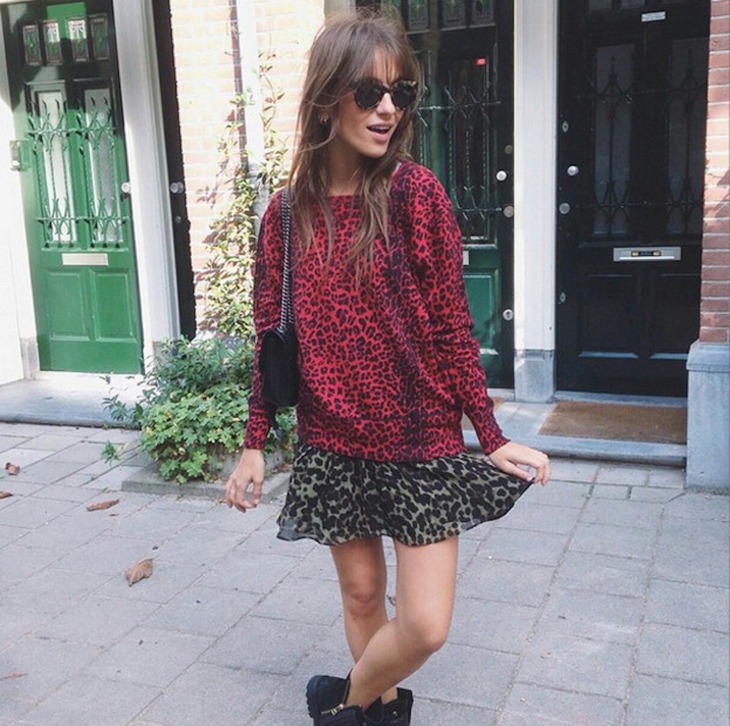 Let's Dissect How Blogger Lizzy Van Der Ligt Wears Leopard Print And ...