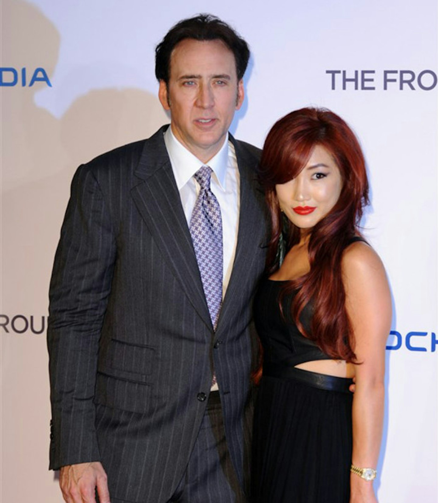 Nicolas Cage and Alice Kim