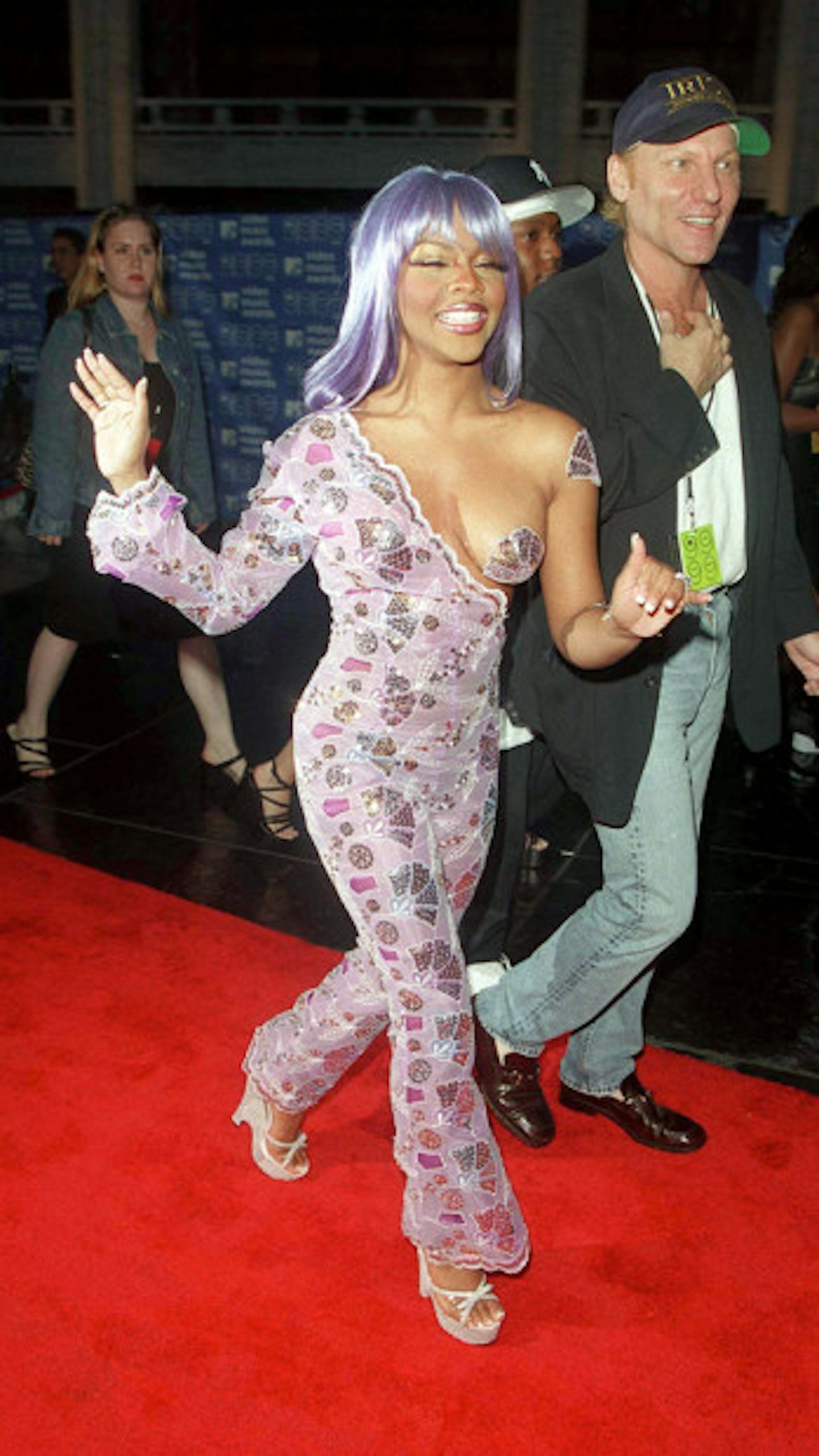 Lil Kim's Mono Boob Jumpsuit, 1999