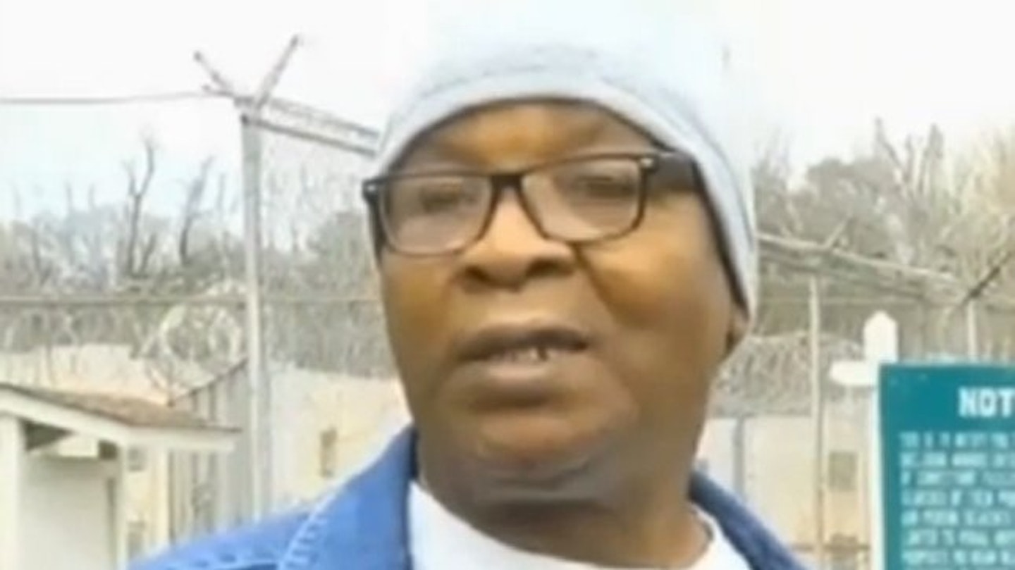 Glen spoke to reporters as he walked put of jail a free man