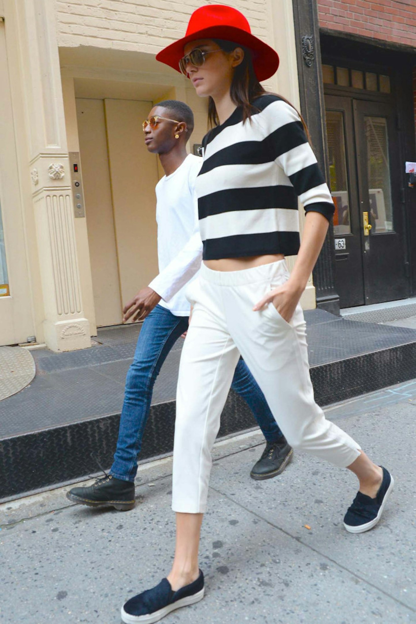 32-Kendall Jenner walks in Soho on September 4, 2014