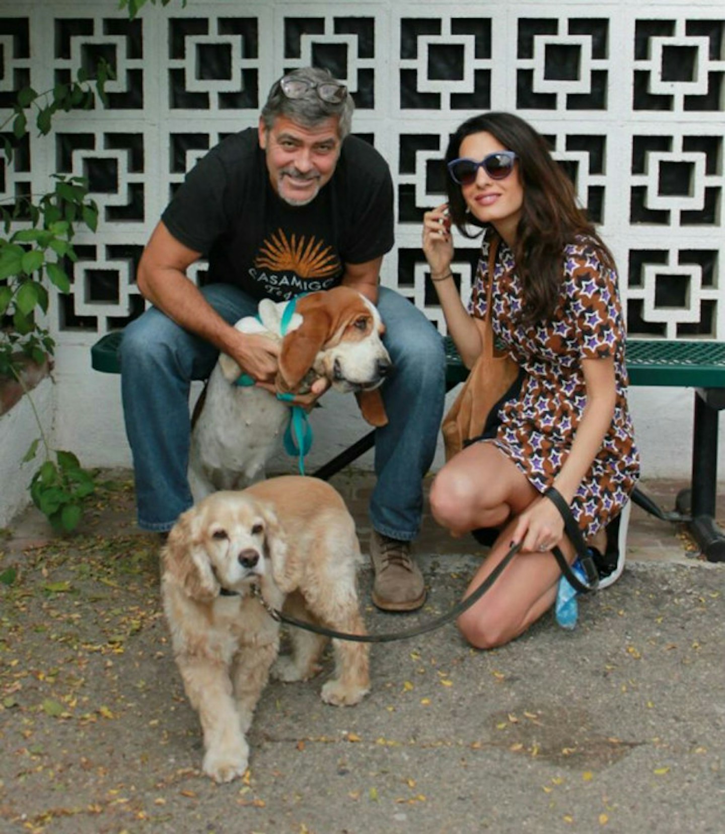 GEORGE CLOONEY AND WIFE AMAL