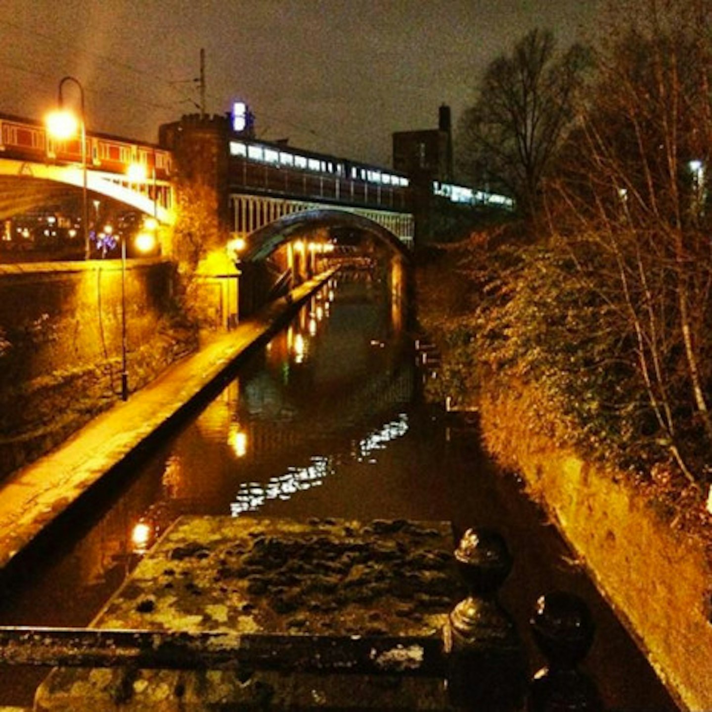 Manchester canal [via Twitter/RailYardHobo]