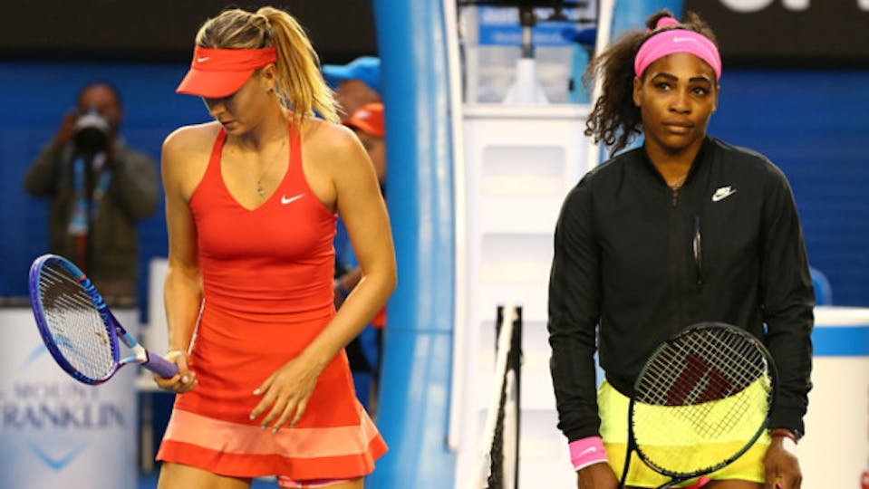 959px x 540px - The Coverage Of The Serena Williams/Maria Sharapova 'Rivalry' Is Bollocks |  Grazia
