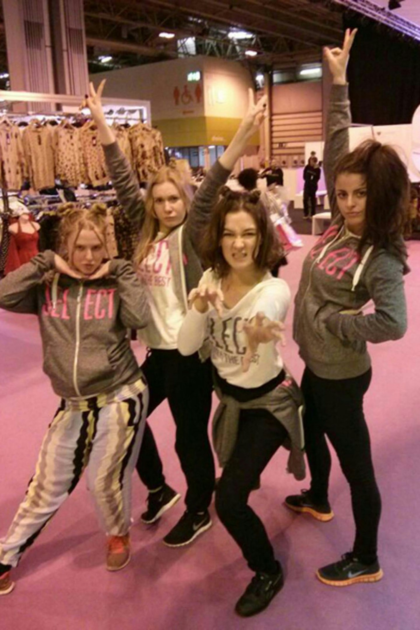 Loving the scouting life at Clothes Show Live with my fellow Select Model Management scouts